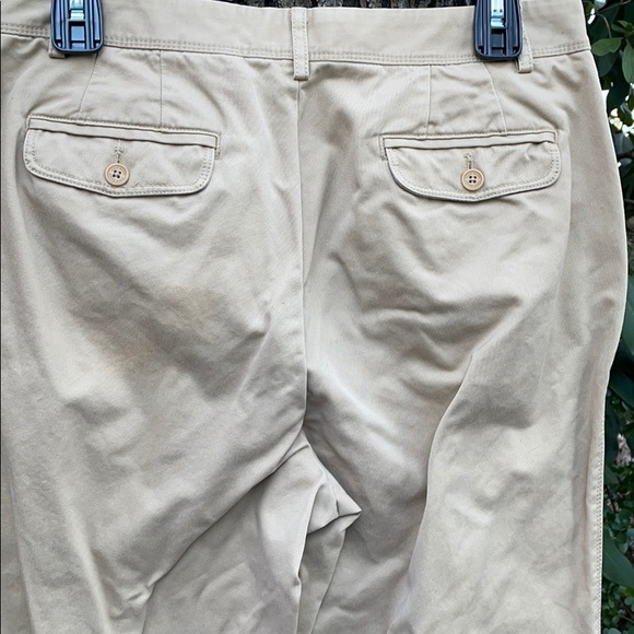Eddie Bauer Mercer Fit Tan Cotton Khaki Pants 10 - Picture 9 of 11